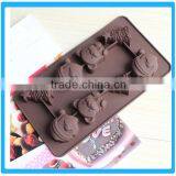 Hot Saller High Quality Silicone Christmas Series Chocolate Mould thumbnail-1