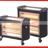 quartz heater 5,000 hours lifespan infrared heater (1000W-3000W) CE Freestanding Installation