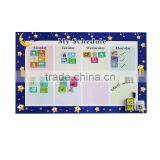 60*40cm Creative Wall Sticker Educational Toys Dry Erase Kids Weekly Planner To-do List Schedule Magnetic Chores Chart thumbnail-5