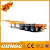 New Design 40t Skeleton Container Semi Trailer for Sale for Wholesales thumbnail-5