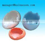 Handmade Decorative Ceramic Easter Broken Egg Holder for Sale thumbnail-1