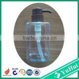 500ml Transparent Pet Plastic Square Bottles,plastic Lotion Bottlles,plastic PET Bottle With Pump thumbnail-1