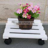 Antique Solid Wood Garden Planter Holder thumbnail-1