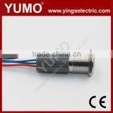 LA19 Series IP65 5 Pin Terminal 5A/250VAC Stainless Metal Push Button Connector Metal Push Button Insert Shell thumbnail-1