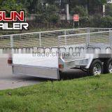 2016 Best Selling Fully Weled Tandem Cage Trailer 10x6/12x6 thumbnail-2