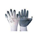 Nitrile Coated Nylon Work Gloves Size 9 EU thumbnail-1