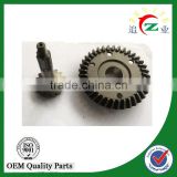 China made high quality 15/37 crown and shaft gear wtih collar for pakistan