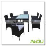 Audu Florida Outdoor Garden Rattan Dining Set thumbnail-1