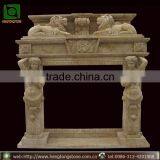 Natural Stone Classic Fireplace Mantels thumbnail-1