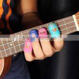 Silicone Guitar Fingertip Protectors Finger Guards for Ukulele thumbnail-1