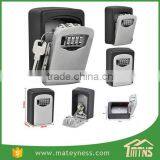 Wall Mount Holder 4 Digit Combination Key Safe Storage Lock Box thumbnail-1