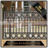 Decorative Color Powder Coated Cast Outdoor Aluminum Garden Border Fence thumbnail-6