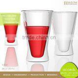 Design 2014 Promotional Hand-Blown Beer Glass thumbnail-6