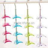 360 Degree Rotatable 4 Layer Hook Rack Bag Rack Bag Hanger thumbnail-2