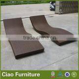 Resin Outdoor Rattan Furniture Sun Lounger for Sale thumbnail-1