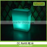 Colorful waterproof technology Led Flower Pot/color Changing Planter / Light Up Outdoor Furniture