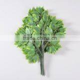 Fake Leaf Branch Factory Hot Selling Outdoor/indoor Artificial Ficus Leaf Branch thumbnail-3