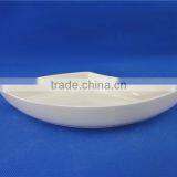 White Porcelain Peacock Fruit Dish thumbnail-3
