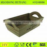 New Custom Flame Burned Wooden Serving Tray thumbnail-1