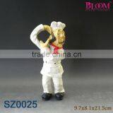 Decorative Custom Polyresin Chef Restaurant Napkin Holder thumbnail-1