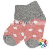 Baby Boys And Girls Yiwu Cotton Sock Print Dots And Stripe Sock Leg Warmer Set thumbnail-3