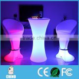 Fashion BAR led chairs and tables for Event