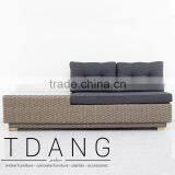 Sunvilla Outdoor Wicker Bench - Vietnam Conversation Furniture - Outdoor Poly Rattan thumbnail-1