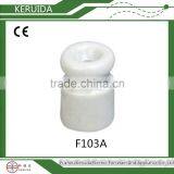 low voltage glazed porcelain wiring insulator