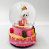 Custom Polyresin Happy Birthday Snow Globe for Sale thumbnail-5