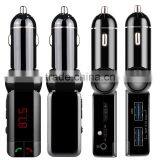 Mp-2s Wireless Car Mp3 Fashion With Bluetooth 12v Dual Shared USB Car Charger With FM Transmitter thumbnail-2