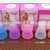 Cheap 100% Soft Medical Grade Silicone Menstrual Cups Reusable Lady Menstruation Cups thumbnail-5