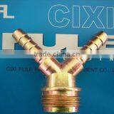 3/8" Y Zinc Hose Coupling thumbnail-1