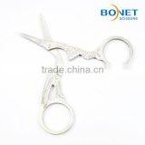 SEM0001S CE Certificated 3-5/8" Professional Fully S/S Mini Thread Stork Scissors thumbnail-3