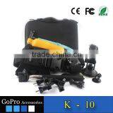 2016 Gopros Heros 4 Accessories Kit Mount Sports DV Cases for Action Camera thumbnail-2