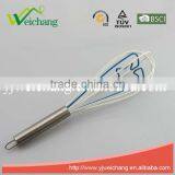 WCW002A Good Quality Star Shape Egg Whisk Silicone Wire Whisk, Egg Frother, Milk & Egg Beater Blender 12" Hot Sales thumbnail-5