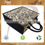PP Laminated Jute Tote Bag With Padded Rope Handle thumbnail-5