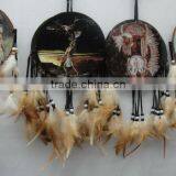 Indian Suede Dream Catcher Hyy-pmw04 thumbnail-1