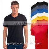 Factory OEM V-neck White T-shirts Wholesale ,summer Running Men Gym Sexy Short Sleeve v Neck t Shirts thumbnail-6