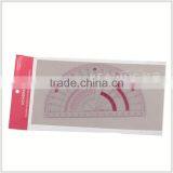 Kearing Brand Plastic Transparent Sandwich Line Protractor for Sewing Marker #P101 thumbnail-1
