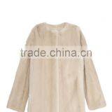 2016 Winter Women Keep Warm Noble Natural Mink Fur Coat thumbnail-4