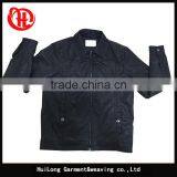 Manufacture Hot Sell Black Washed pu Leather Jacket for Men thumbnail-3