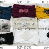 Fashion New Jewelry Hot Knitted Acrylic Designer Headband for Winter thumbnail-5