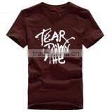 Promotional Custom Printed Man Sports 95%cotton 5%spandex t Shirt thumbnail-3