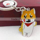 Cute Metal Shibainu Keychain,handmade Dog Pendant Car Keychains,Korean Gift Keyrings for Girls thumbnail-1