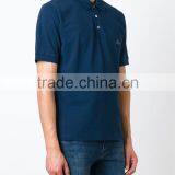 Mens Customize Embriodery Design Velvet Collar Polo Shirts on Sale thumbnail-4