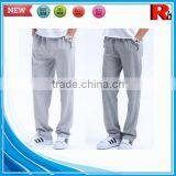 China 100% Cotton Cheap Cool Mens Jogger Sweat Pants Men Cotton Trousers With Zips thumbnail-3