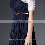 Flower Girl Dress Sewing Patterns Custom Garment Formal Dress For Women With Long Silk Skirt thumbnail-5