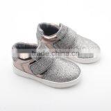 Fashion Girls Bling Bling Leather Rubber Sole Kids Dress Shoes thumbnail-2