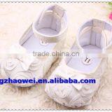 Elegant Rose Shading Baby Girl's Shoes With Bowknot thumbnail-4