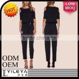 Latest Fashionable Hot Sale Black Dance Adult Jumpsuit